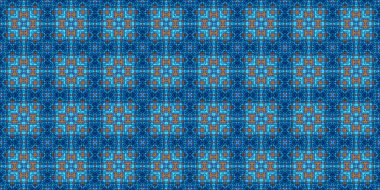 Kusursuz halı deseni. Kaleydoskop sanat dokusu