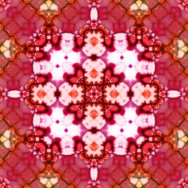 Kare, pürüzsüz desen. Doku simetrik olarak örülmüş.