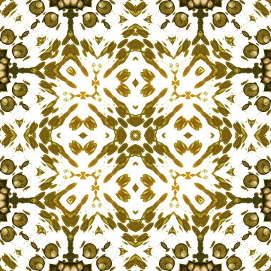 Kare, pürüzsüz desen. Doku simetrik olarak örülmüş.