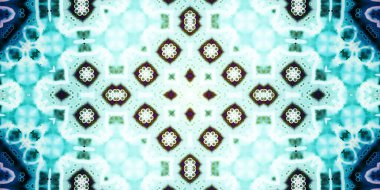 Geniş afiş, pürüzsüz bir desen. Sanat dokunmuş dokusu