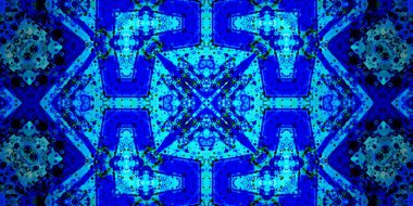 Geniş afiş, pürüzsüz bir desen. Sanat dokunmuş dokusu