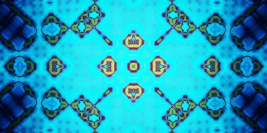 Geniş afiş, pürüzsüz bir desen. Sanat dokunmuş dokusu