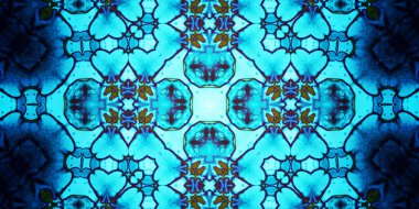 Geniş afiş, pürüzsüz bir desen. Sanat dokunmuş dokusu