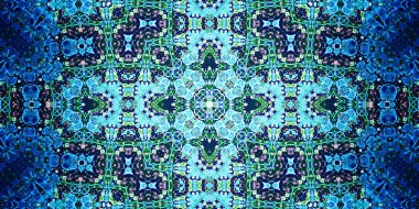 Geniş afiş, pürüzsüz bir desen. Sanat dokunmuş dokusu