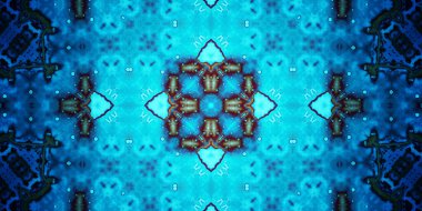 Geniş afiş, pürüzsüz bir desen. Sanat dokunmuş dokusu