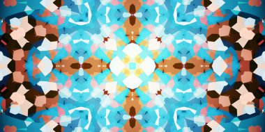 Geniş afiş, pürüzsüz bir desen. Sanat dokunmuş dokusu