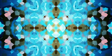 Geniş afiş, pürüzsüz bir desen. Sanat dokunmuş dokusu