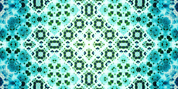 Широкий баннер бесшовный узор. Искусство тканой текстуры