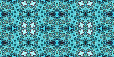 Kusursuz kaleydoskop deseni. Sanatın dokusu karmakarışık.