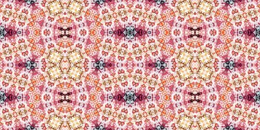 Kusursuz kaleydoskop deseni. Sanatın dokusu karmakarışık.