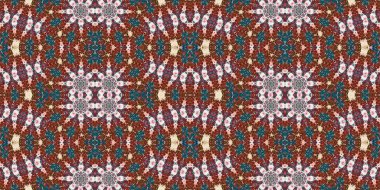 Kusursuz kaleydoskop deseni. Sanatın dokusu karmakarışık.