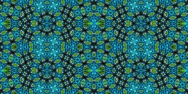 Kusursuz kaleydoskop deseni. Sanatın dokusu karmakarışık.