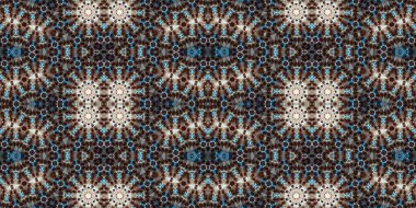 Kusursuz kaleydoskop deseni. Sanatın dokusu karmakarışık.