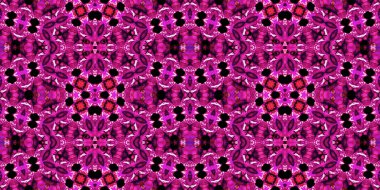 Kusursuz kaleydoskop deseni. Sanatın dokusu karmakarışık.