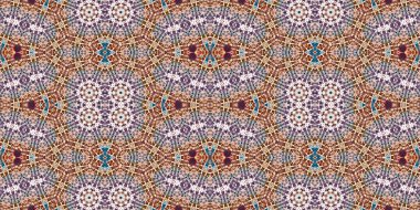 Kusursuz kaleydoskop deseni. Sanatın dokusu karmakarışık.