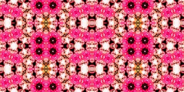 Kusursuz kaleydoskop deseni. Sanatın dokusu karmakarışık.