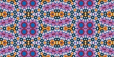 Kusursuz kaleydoskop deseni. Sanatın dokusu karmakarışık.