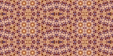 Kusursuz kaleydoskop deseni. Sanatın dokusu karmakarışık.