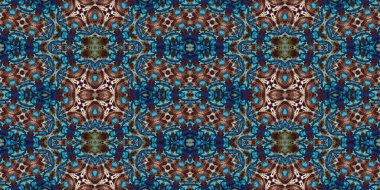 Kusursuz kaleydoskop deseni. Sanatın dokusu karmakarışık.