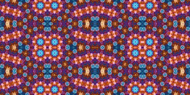 Kusursuz kaleydoskop deseni. Sanatın dokusu karmakarışık.