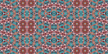 Kusursuz kaleydoskop deseni. Sanatın dokusu karmakarışık.