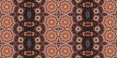 Kusursuz soyut desen. Sanatın dokusu simetrik.
