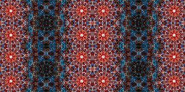 Kusursuz soyut desen. Sanatın dokusu simetrik.