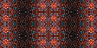 Kusursuz soyut desen. Sanatın dokusu simetrik.
