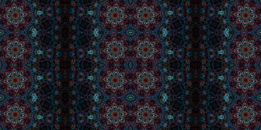 Kusursuz soyut desen. Sanatın dokusu simetrik.