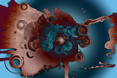 Yazarın sanat soyutlamaları. Arka plan için sanat dokuları. Modern sanat