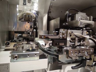 wire cutting machine. technical design. wire processing automotive industry