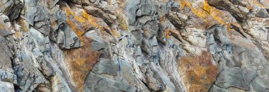 Coğrafi doku fotoğrafı. Toprak ve taşın doğal dokusu. dizayn boş