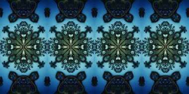 Kusursuz soyut kare deseni. Modern sanatta alkol mürekkebi. Mandala