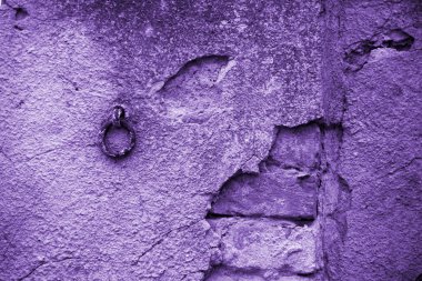 Doku paslı mor. Tasarım için doku ve arkaplan.