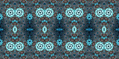 Kusursuz soyut desen. Sanatın dokusu simetrik.