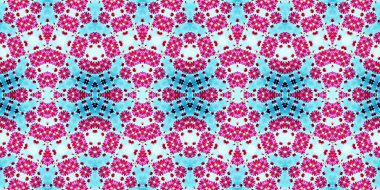 Kusursuz soyut desen. Sanatın dokusu simetrik.