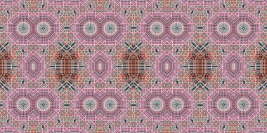 Kusursuz soyut desen. Sanatın dokusu simetrik.