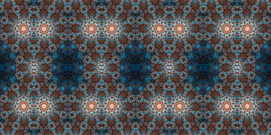 Kusursuz soyut desen. Sanatın dokusu simetrik.