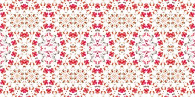 Kusursuz soyut desen. Sanatın dokusu simetrik.