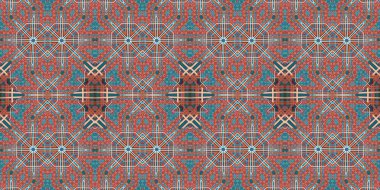 Kusursuz soyut desen. Sanatın dokusu simetrik.