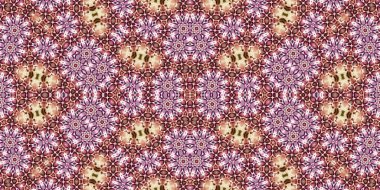 Kusursuz soyut desen. Şablonun dokusu simetrik. Sonsuz desen