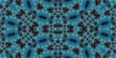 Kusursuz soyut desen. Şablonun dokusu simetrik. Sonsuz desen