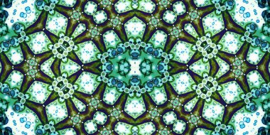 Kusursuz soyut desen. Şablonun dokusu simetrik. Sonsuz desen