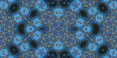 Kusursuz soyut desen. Şablonun dokusu simetrik. Sonsuz desen