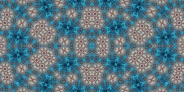 Kusursuz soyut desen. Şablonun dokusu simetrik. Sonsuz desen