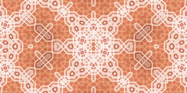 Kusursuz soyut desen. Şablonun dokusu simetrik. Sonsuz desen
