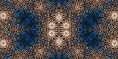 Kusursuz soyut desen. Şablonun dokusu simetrik. Sonsuz desen