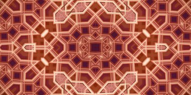 Kusursuz soyut desen. Şablonun dokusu simetrik. Sonsuz desen