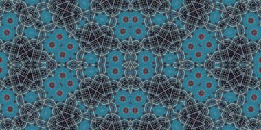 Kusursuz soyut desen. Şablonun dokusu simetrik. Sonsuz desen