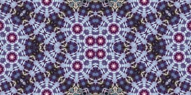 Kusursuz soyut desen. Şablonun dokusu simetrik. Sonsuz desen